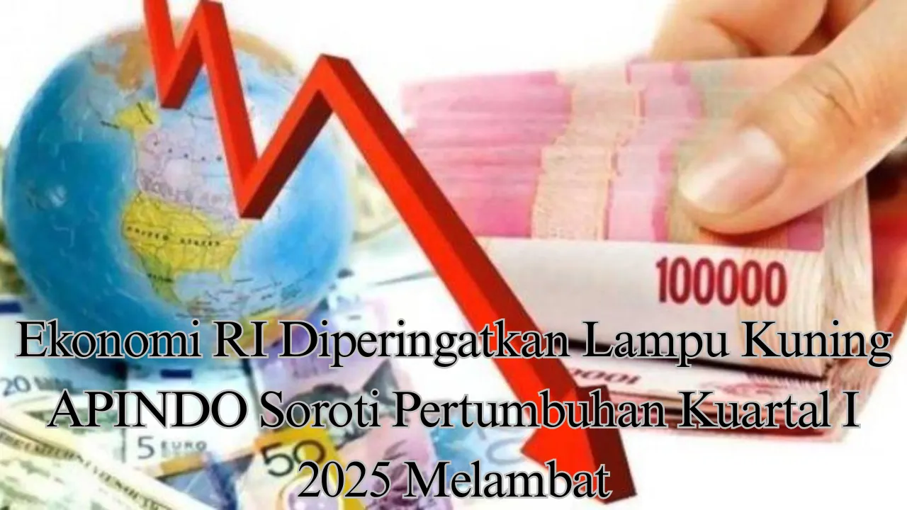Ekonomi RI Diperingatkan Lampu Kuning: APINDO Soroti Pertumbuhan Kuartal I 2025 Melambat