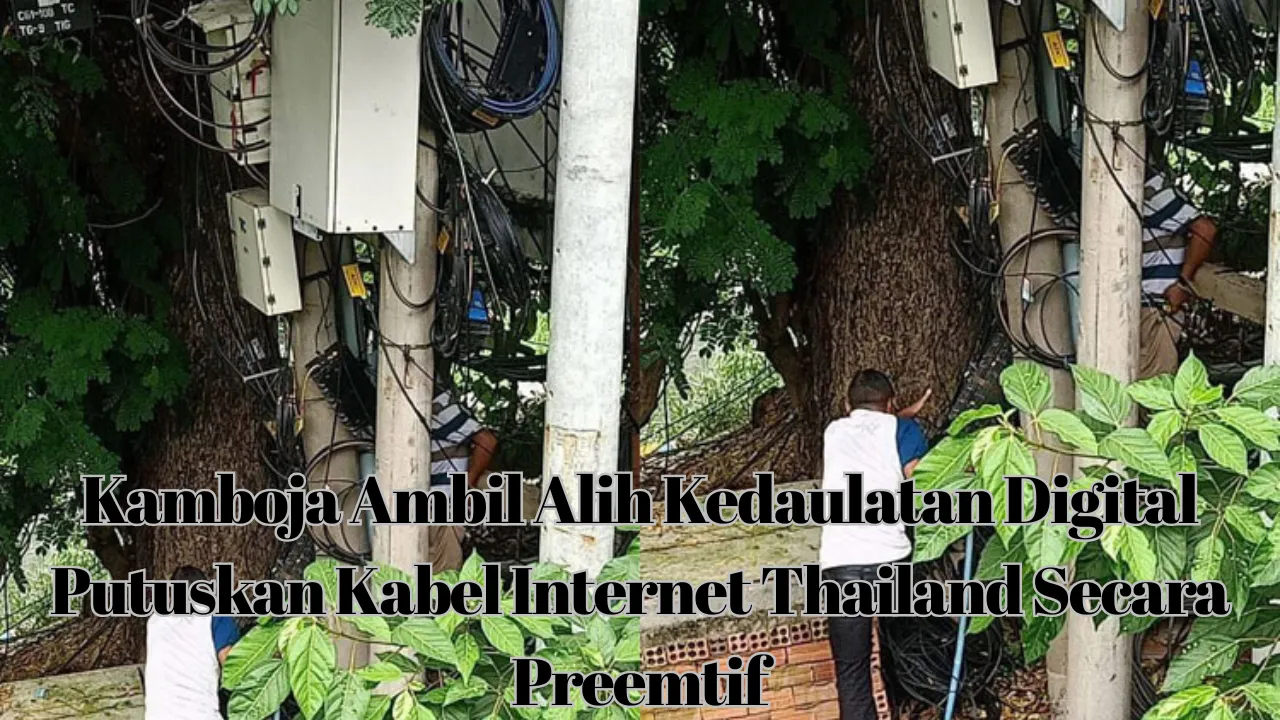 Kamboja Ambil Alih Kedaulatan Digital: Putuskan Kabel Internet Thailand Secara Preemtif